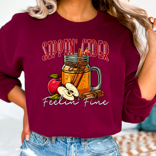 Sippin’ Cider, Feelin’ Fine!