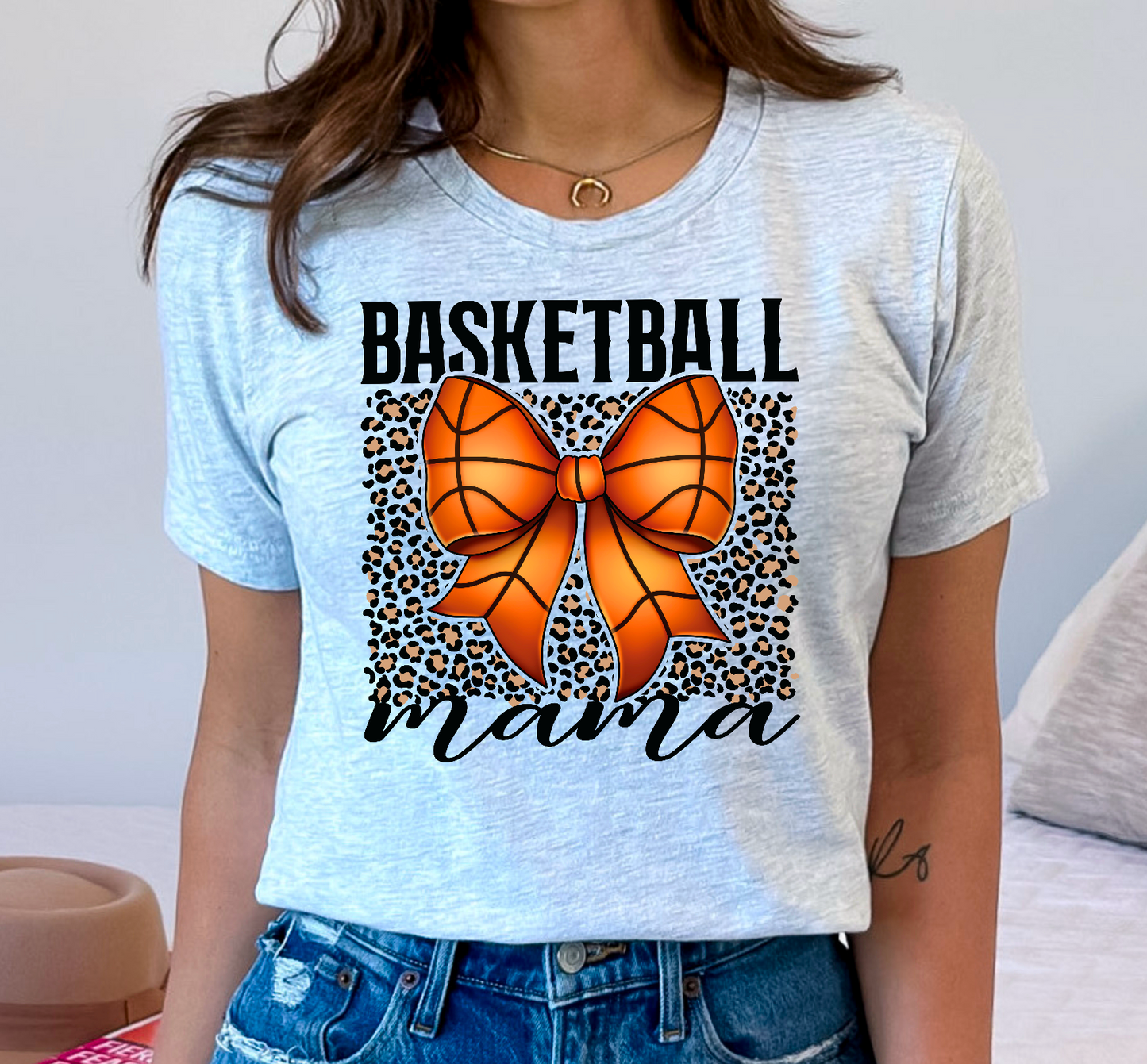 Basketball mama bow