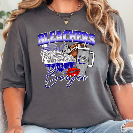 Bleachers & Boujee blue bulldogs PNG