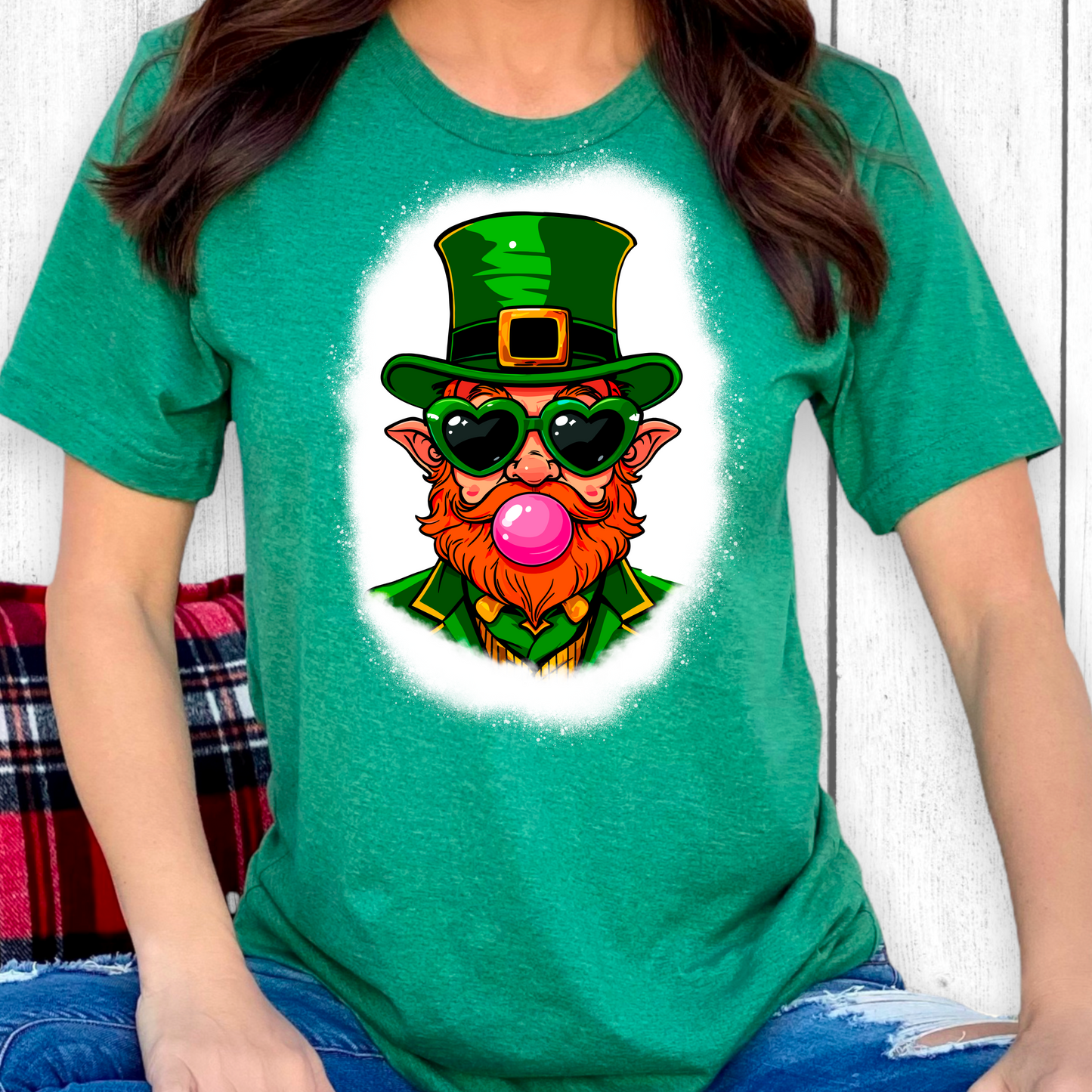 Bubble gum leprechaun