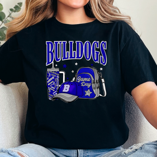 Bulldogs Game Day Tee – Blue Spirit Edition