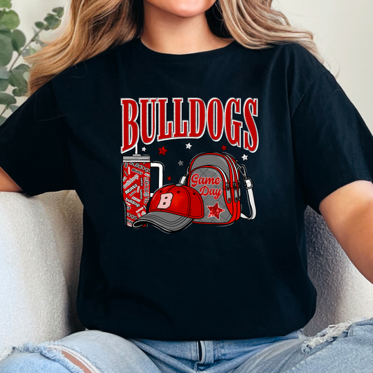 Bulldogs Game Day Tee – Red Team Edition