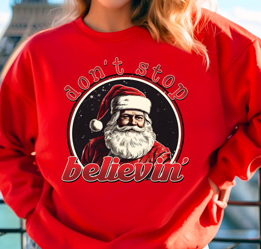 Don't stop believing santa