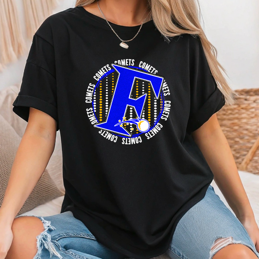 F Comets Patch Tee
