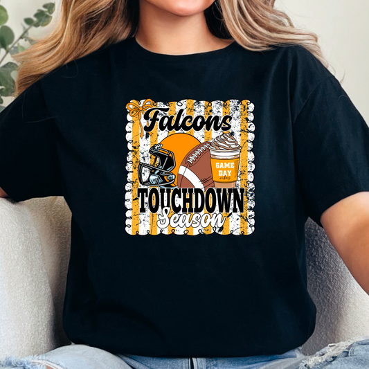 Falcons Touchdown Season Tee – Yellow Game Day Edition