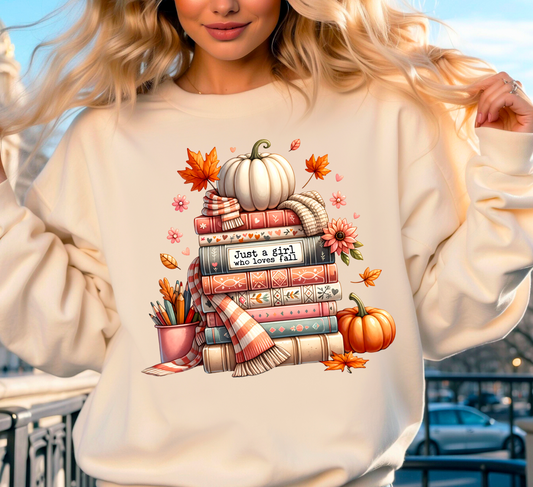 Girl who loves fall