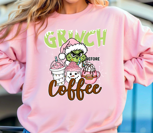 Grinch before coffee