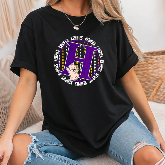 H Kewpies Patch Tee – Retro Mascot Pride Shirt