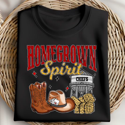 Homegrown Spirit Chiefs Tee – Red & Gold