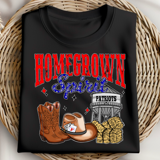 Homegrown Spirit Patriots Tee