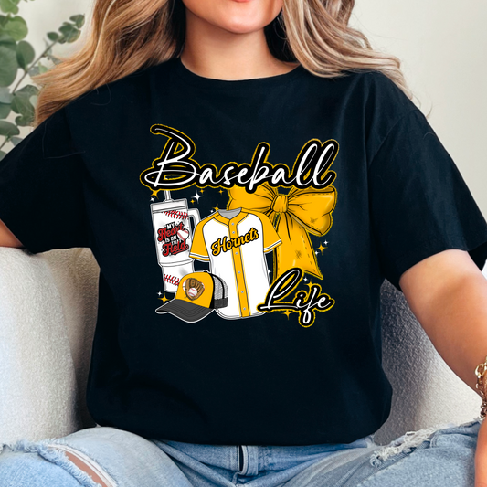 Hornets Baseball Life T-Shirt