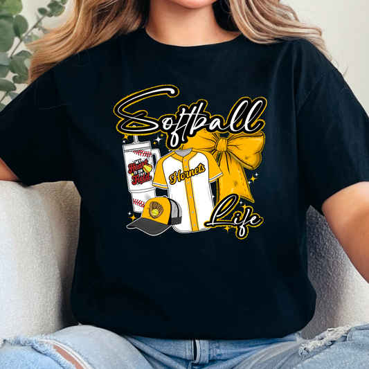 Hornets Softball Life T-Shirt