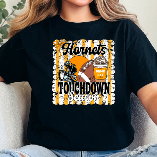 Hornets Touchdown Season Tee