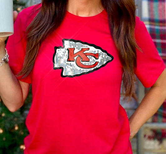 KC Spangles tee