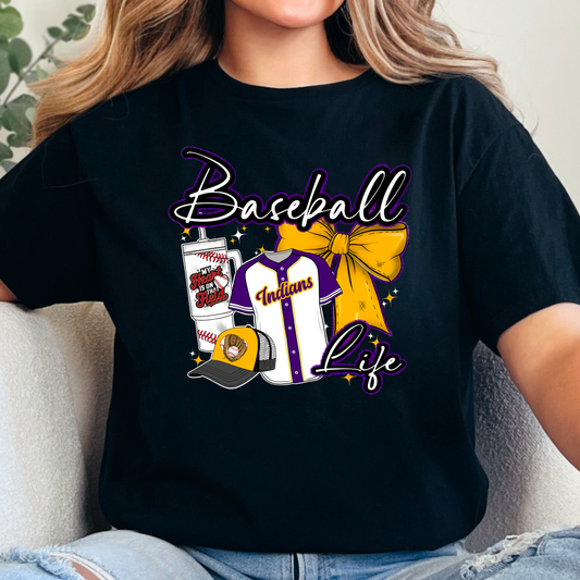 Indians Baseball Life T-Shirt