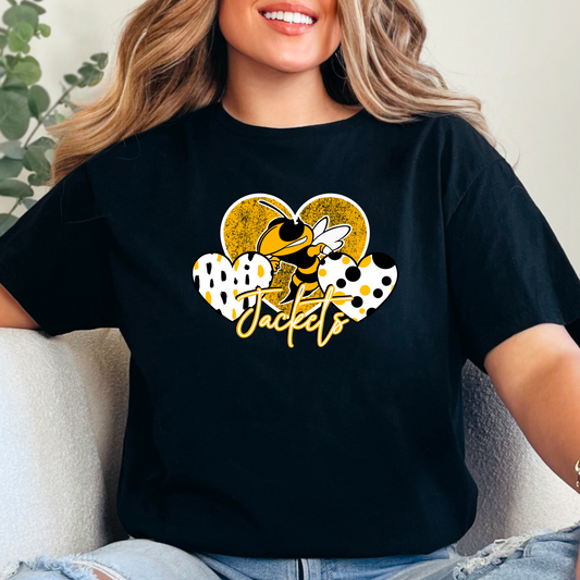 Jackets double heart