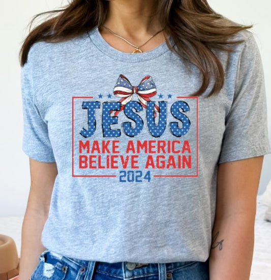 Jesus makes america