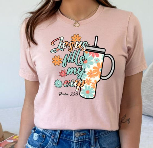 Jesus fills my cup