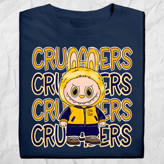 Navy & Gold Crusaders Monster Tee