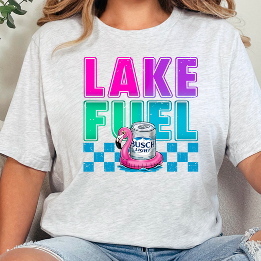 Lake Fuel Flamingo Busch Light Tee