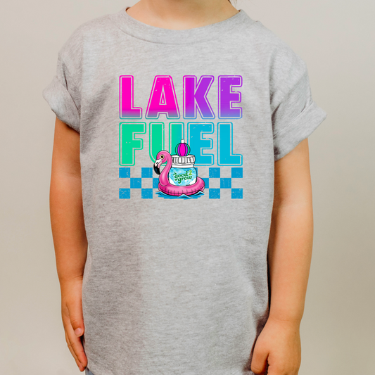 Lake Fuel Flamingo Kids Tee