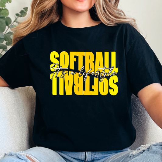 Softball It’s A Lifestyle Digital File | PNG Download