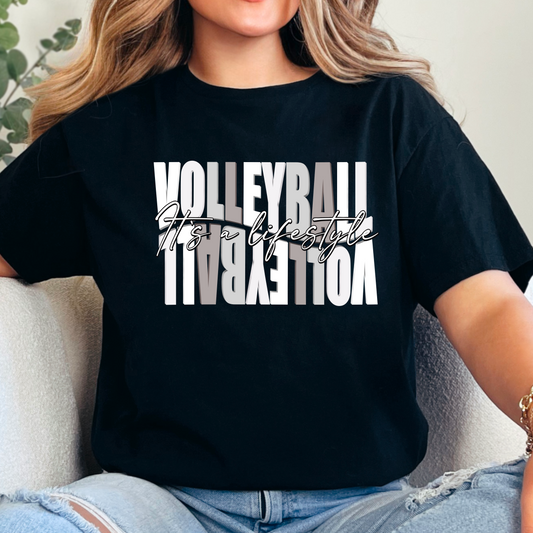 Volleyball It's A Lifestyle Graphic Tee