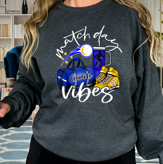 Match day vibes comets