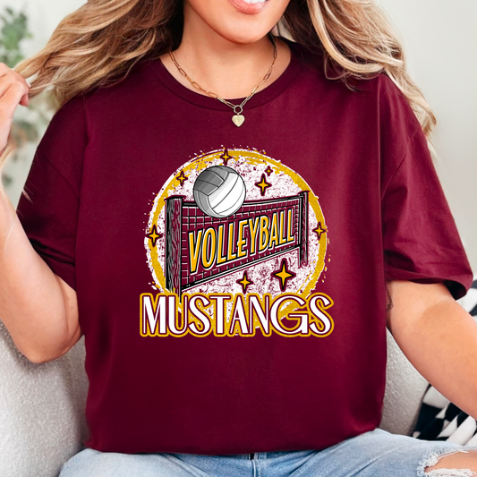 Mustangs Volleyball T-Shirt