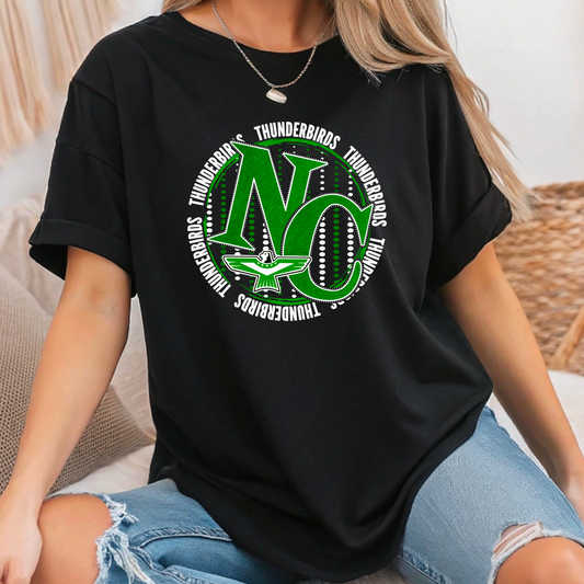 NC Thunderbirds Patch T-Shirt