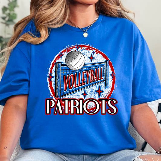Patriots Volleyball Team Tee