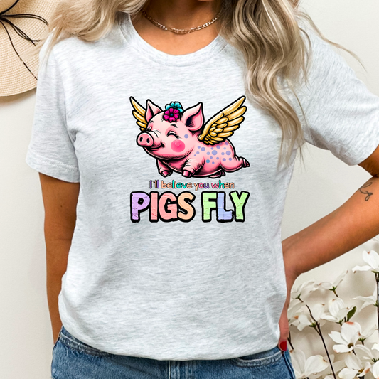 When pigs fly