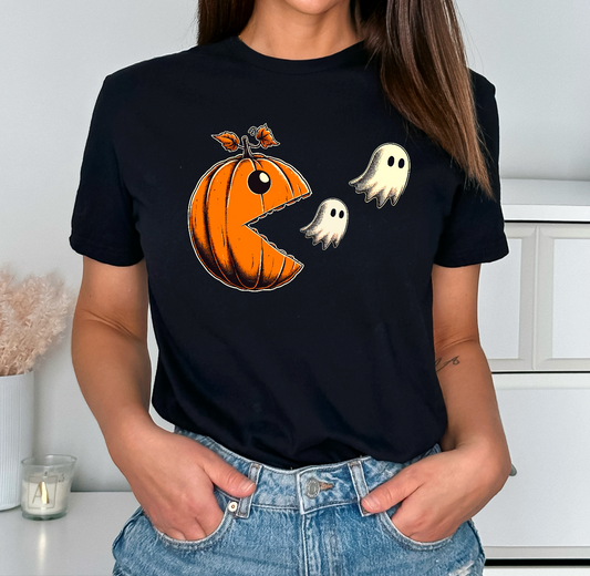 Pumpkin pac man