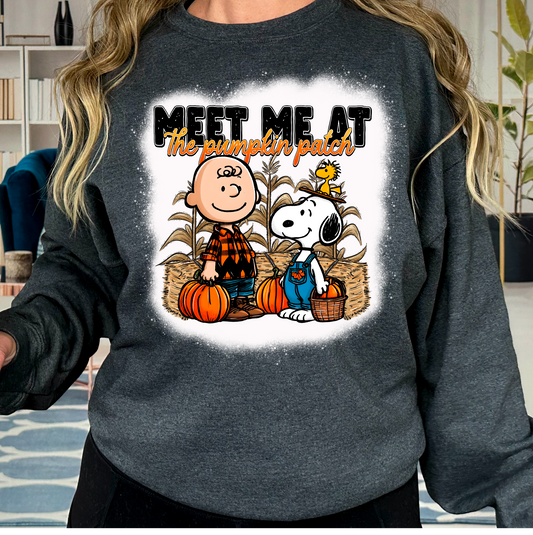 Pumpkin patch snoopy