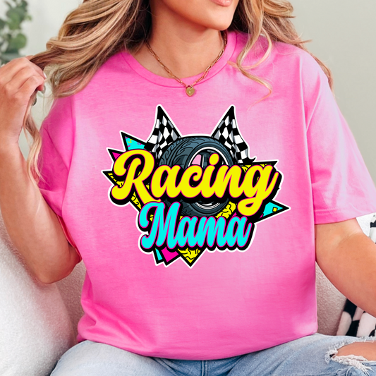 Racing Mama Retro Tee