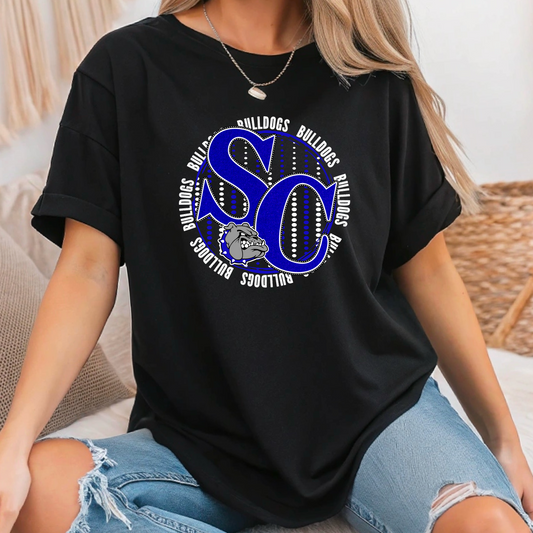 SC Bulldogs Patch Tee