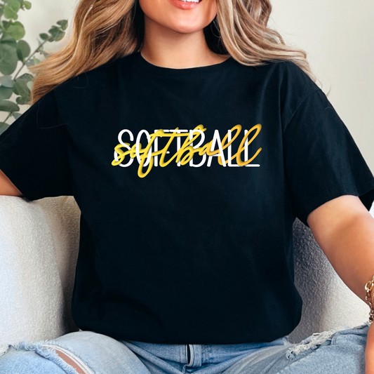 Minimalist Softball Tee