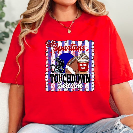 Spartans Touchdown Season Tee