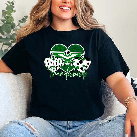 Thunderbirds double heart