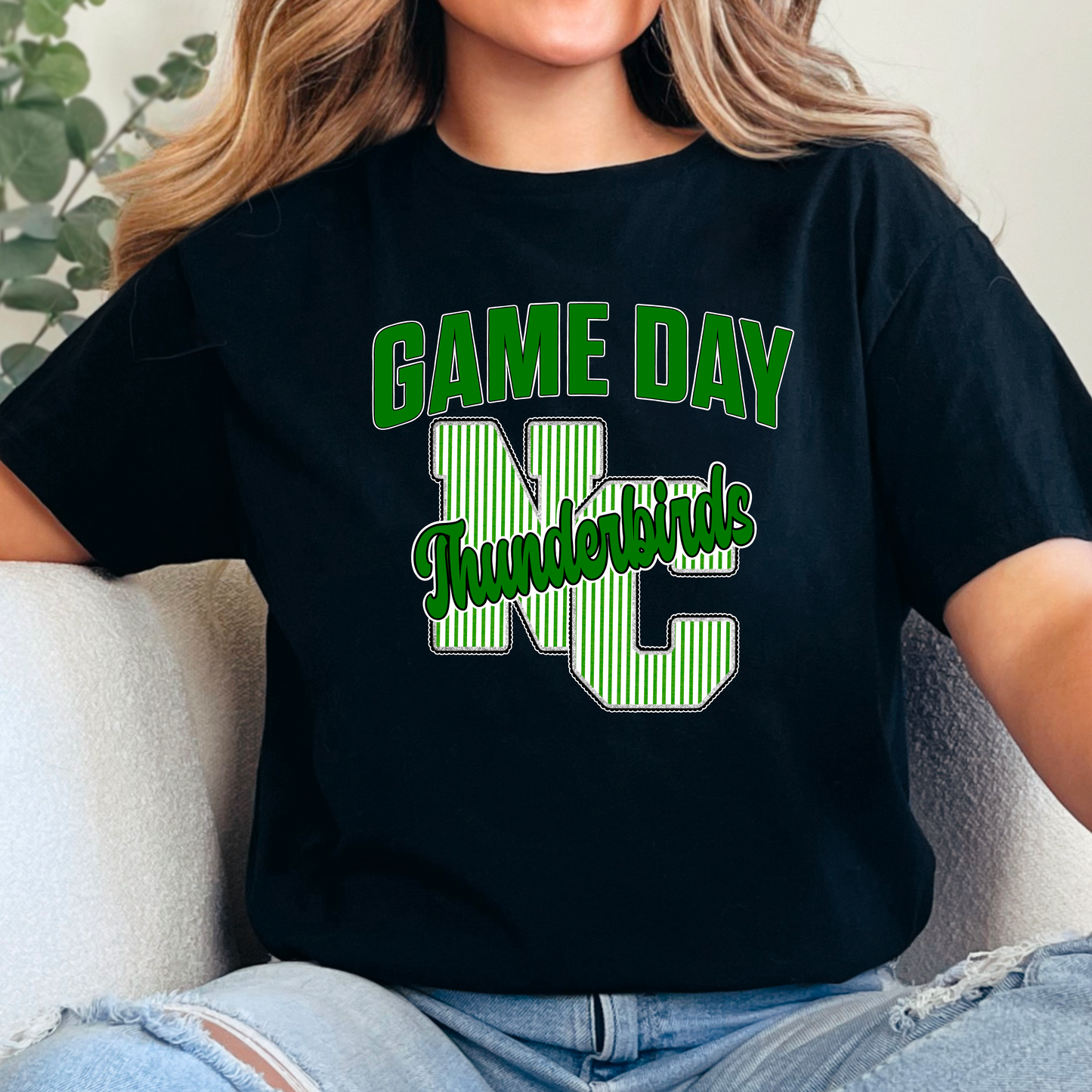 Thunderbirds Game Day NC Seersucker Tee