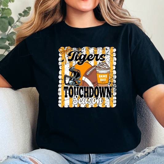 Tigers Touchdown Season Tee