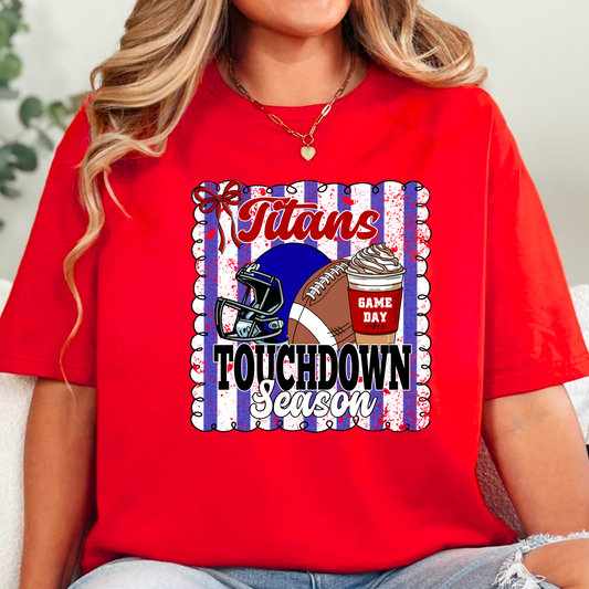 Titans Touchdown Season Tee