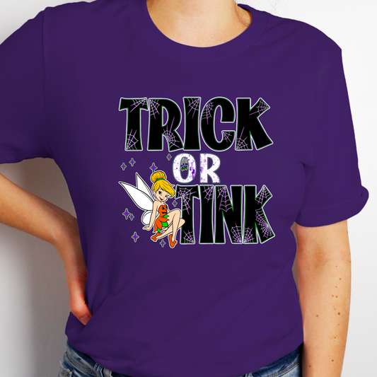 Trick or Tink Halloween Tee