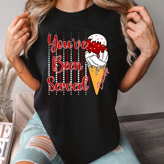 You’ve Been Served Volleyball Tee