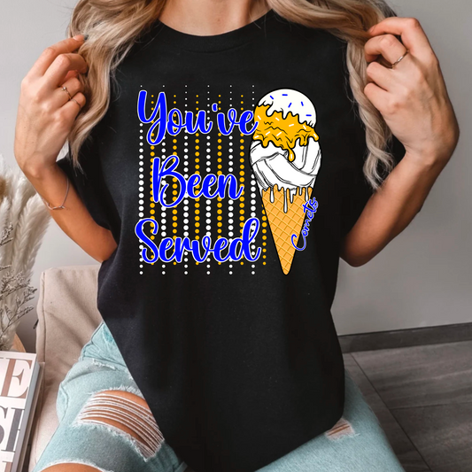 You’ve Been Served Volleyball Tee – Comets