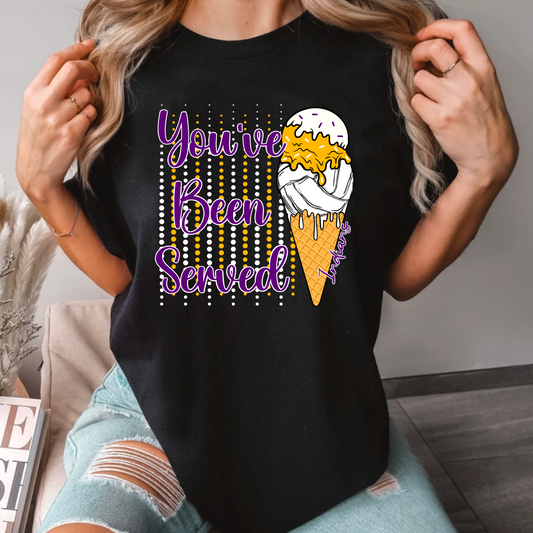 You’ve Been Served Volleyball Tee – Indians