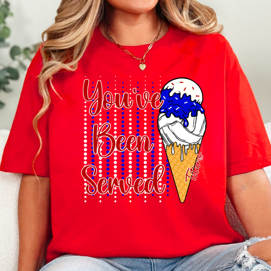 You’ve Been Served Volleyball Tee – Titans