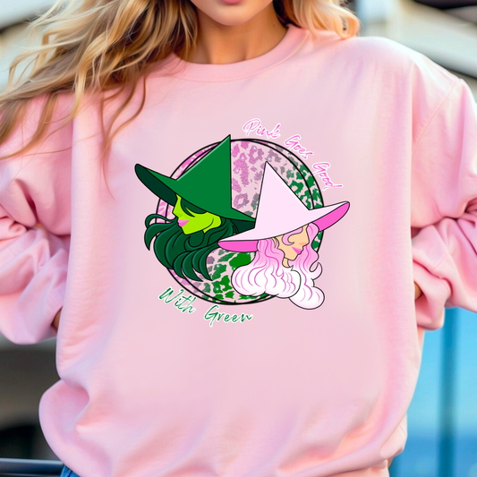 Pink goes with Green