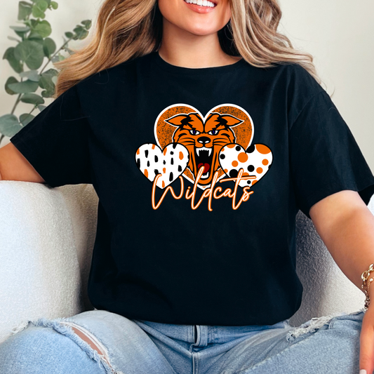 Wildcats double heart