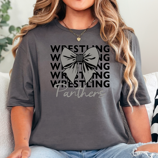 Panthers wrestling bow